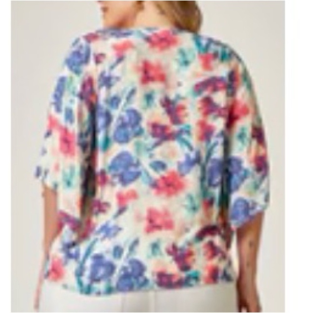 🌺𝐍𝐖𝐓-𝐀𝐍𝐃𝐑𝐄𝐄 𝐁𝐘 𝐔𝐍𝐈𝐓 𝐕𝐈𝐁𝐑𝐀𝐍𝐓 𝐅𝐋𝐎𝐑𝐀𝐋 𝐁𝐔𝐓𝐓𝐄𝐑𝐅𝐋𝐘 𝐒𝐋𝐄𝐄𝐕𝐄𝐒 𝐁𝐋𝐎𝐔𝐒𝐄 - Picture 2 of 8